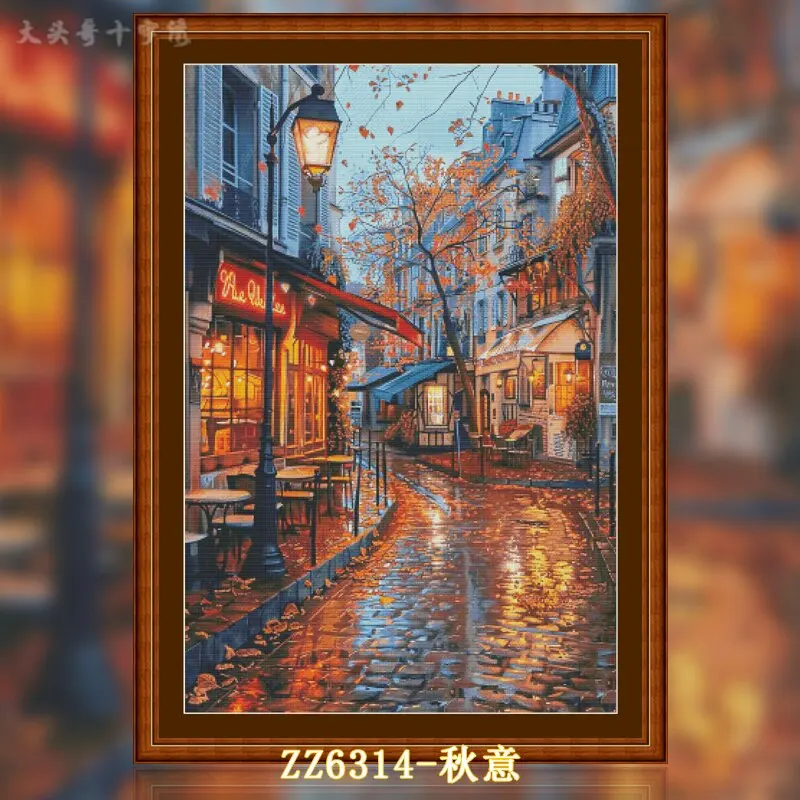 Embroidery Meaning - [ZZ6314-Autumn Meaning] Kit de Punto de