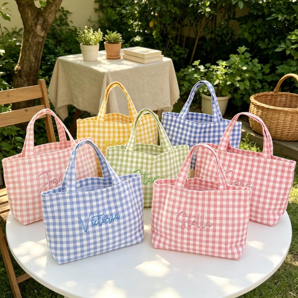 Embroidery Names - 1 Pieza de Bolsa de Mano