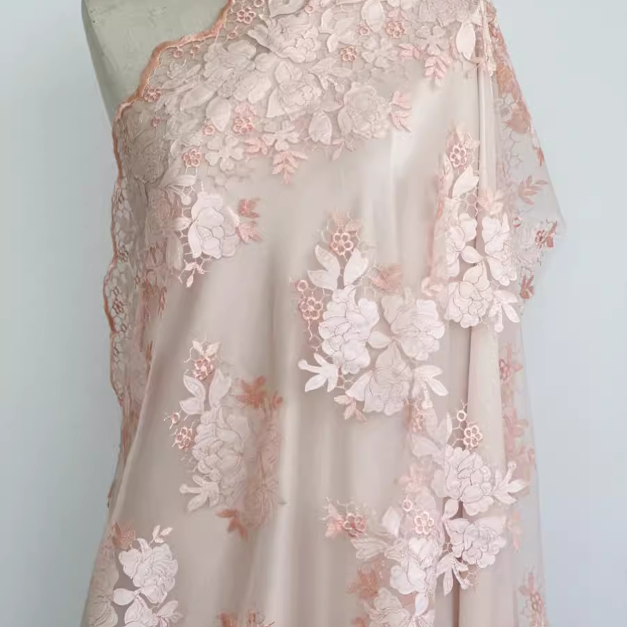 Embroidery Skirt - Telas de malla de alta calidad,