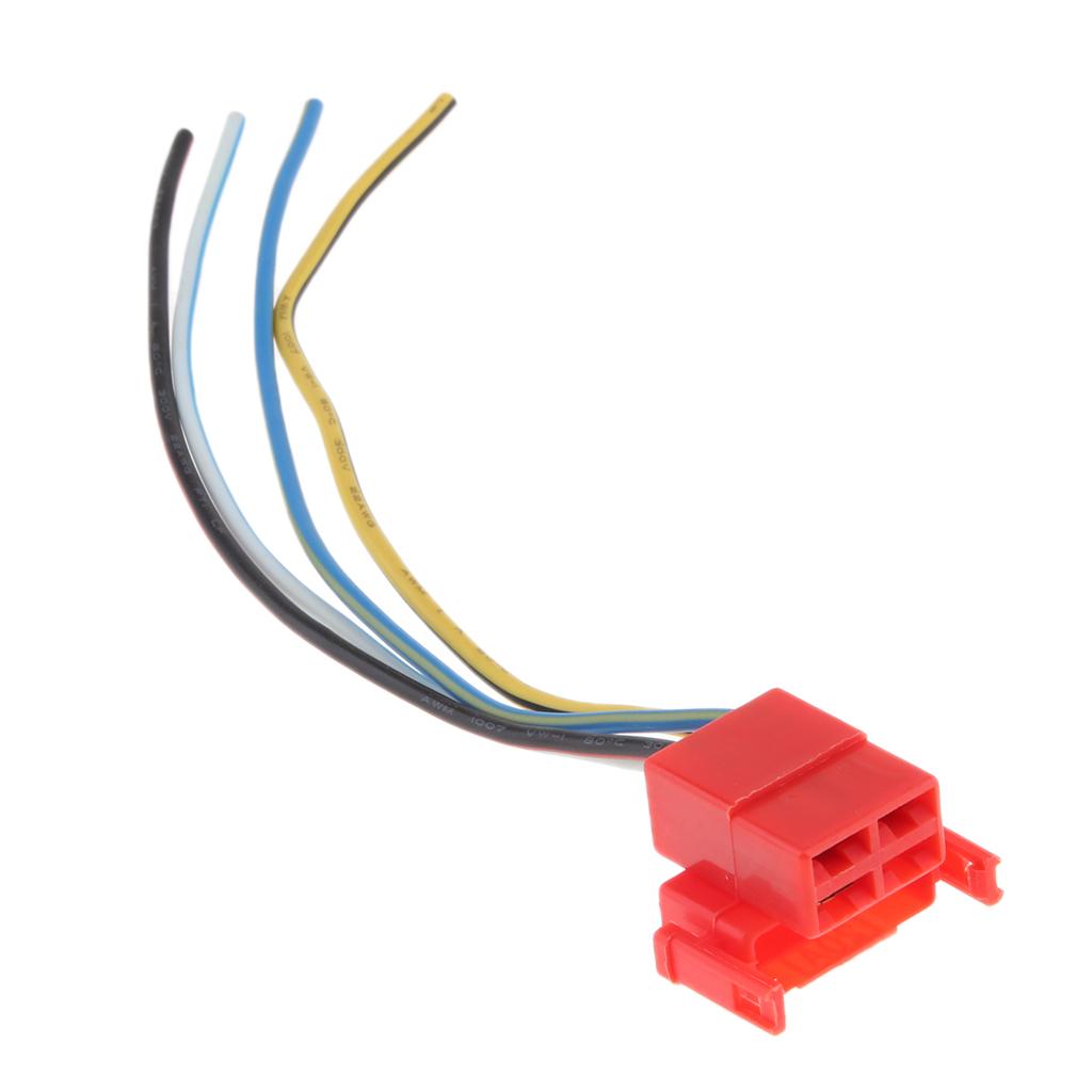 Embroidery Red - Conector de Arnés Eléctrico Rojo de