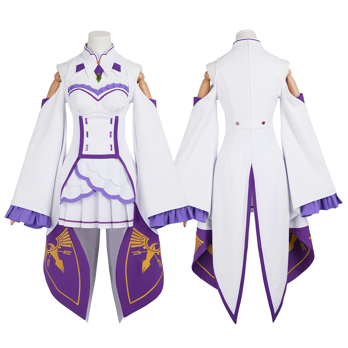 Embroidery Skirt - Disfraz de Cosplay de Emilia de