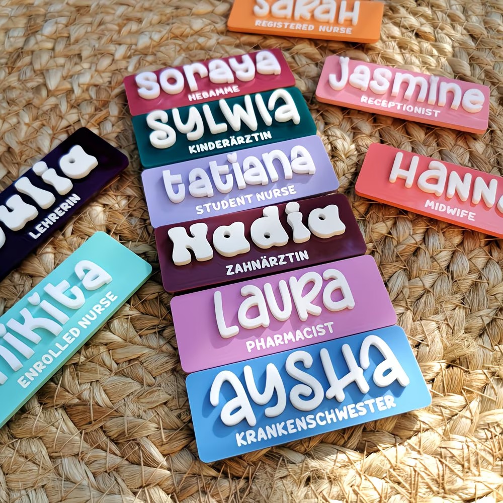 Broches Personalizados con Nom - Embroidery Names reseña y precio