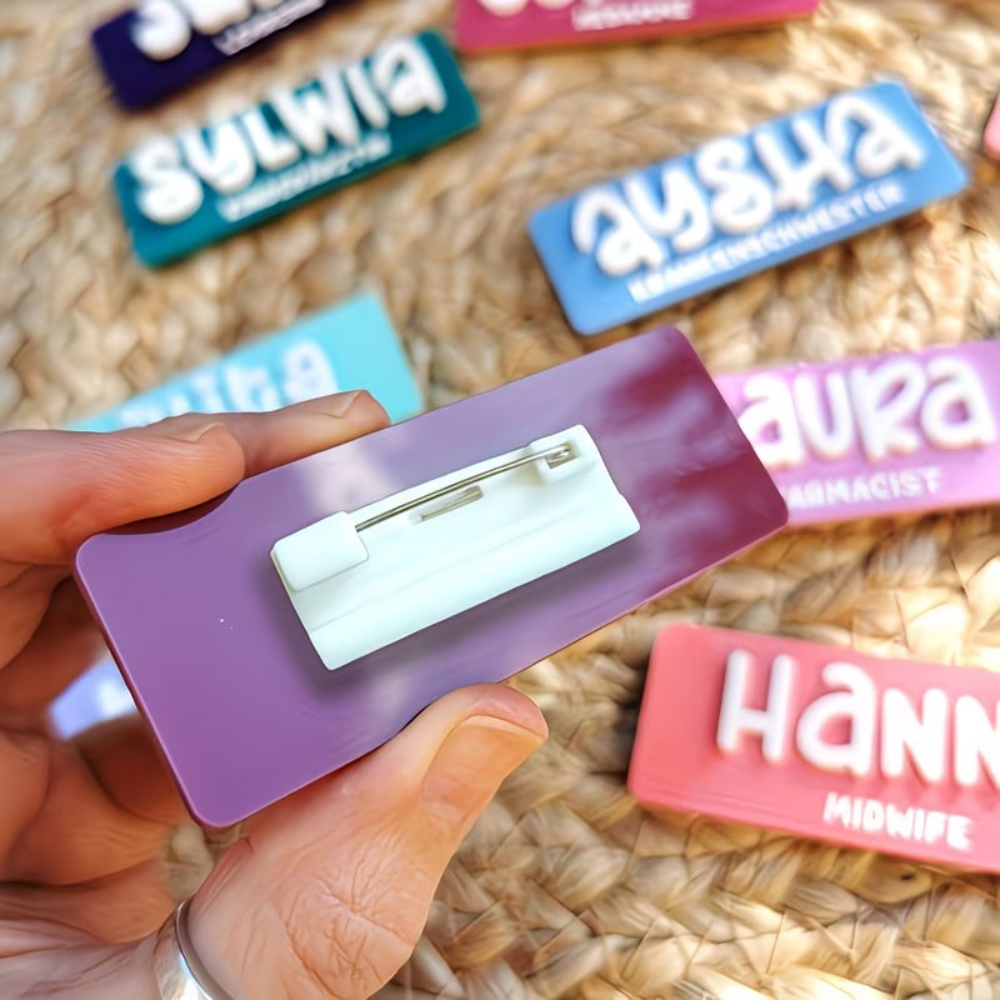 Broches Personalizados con Nom - Embroidery Names reseña y precio