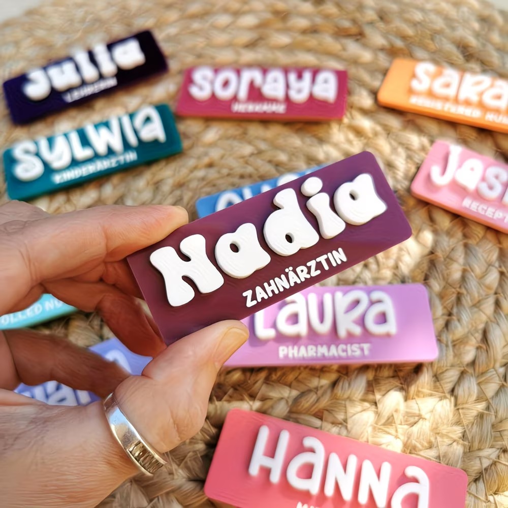 Broches Personalizados con Nom - Embroidery Names reseña y precio