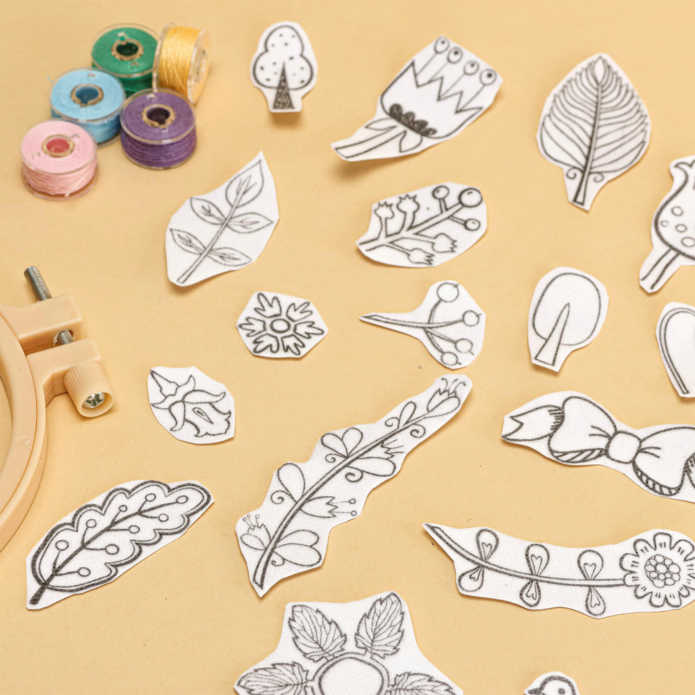 Patrón de bordado estabilizado - Embroidery Meaning reseña y precio