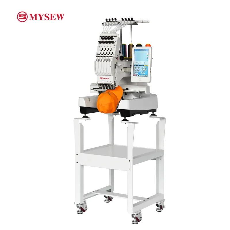 MYSEW MFS800 9 Máquina de Bord - Embroidery Hat Machine reseña y precio