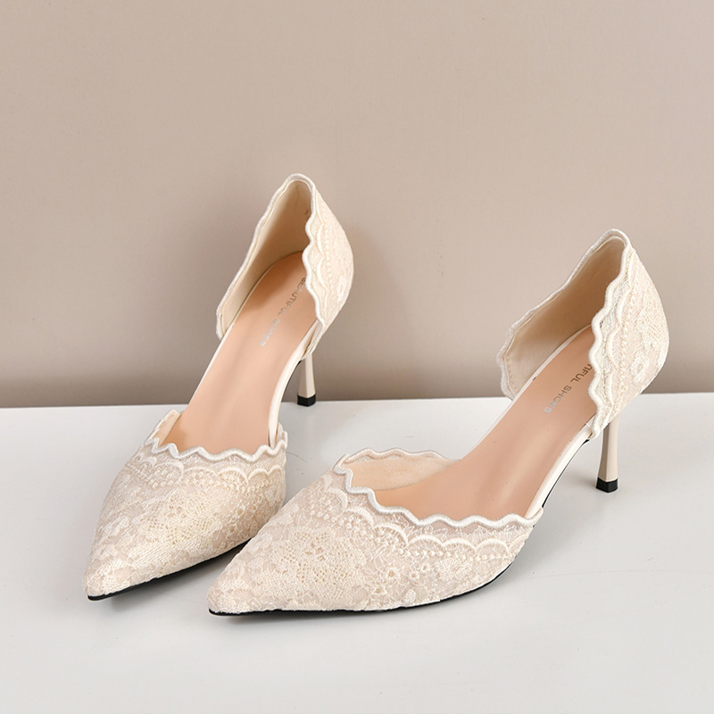 Zapatos de novia de tacón alto - Embroidery Red reseña y precio