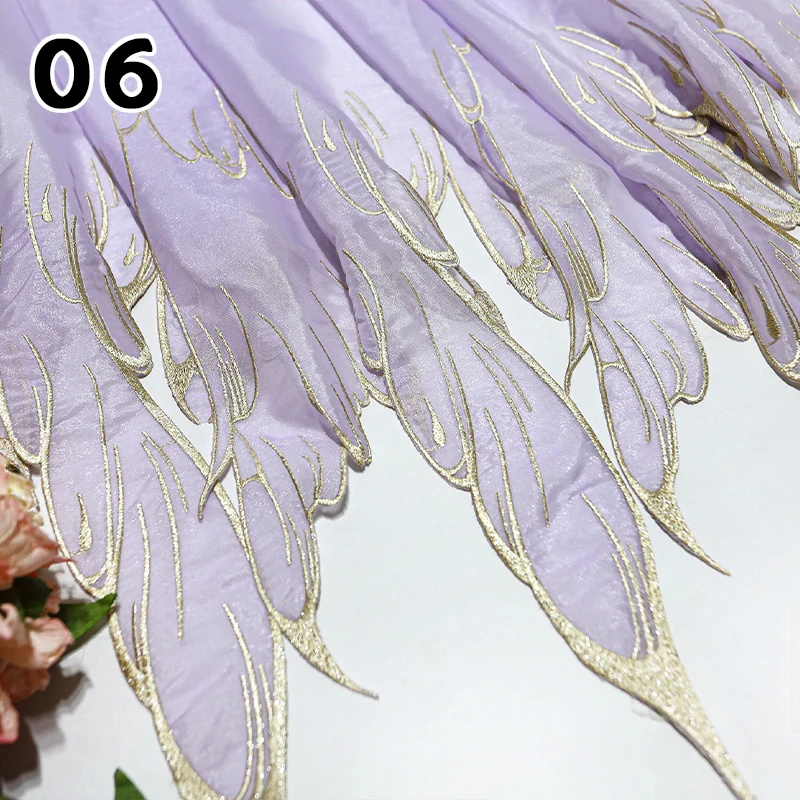 Tela bordada pesada degradada  - Embroidery Gradient reseña y precio