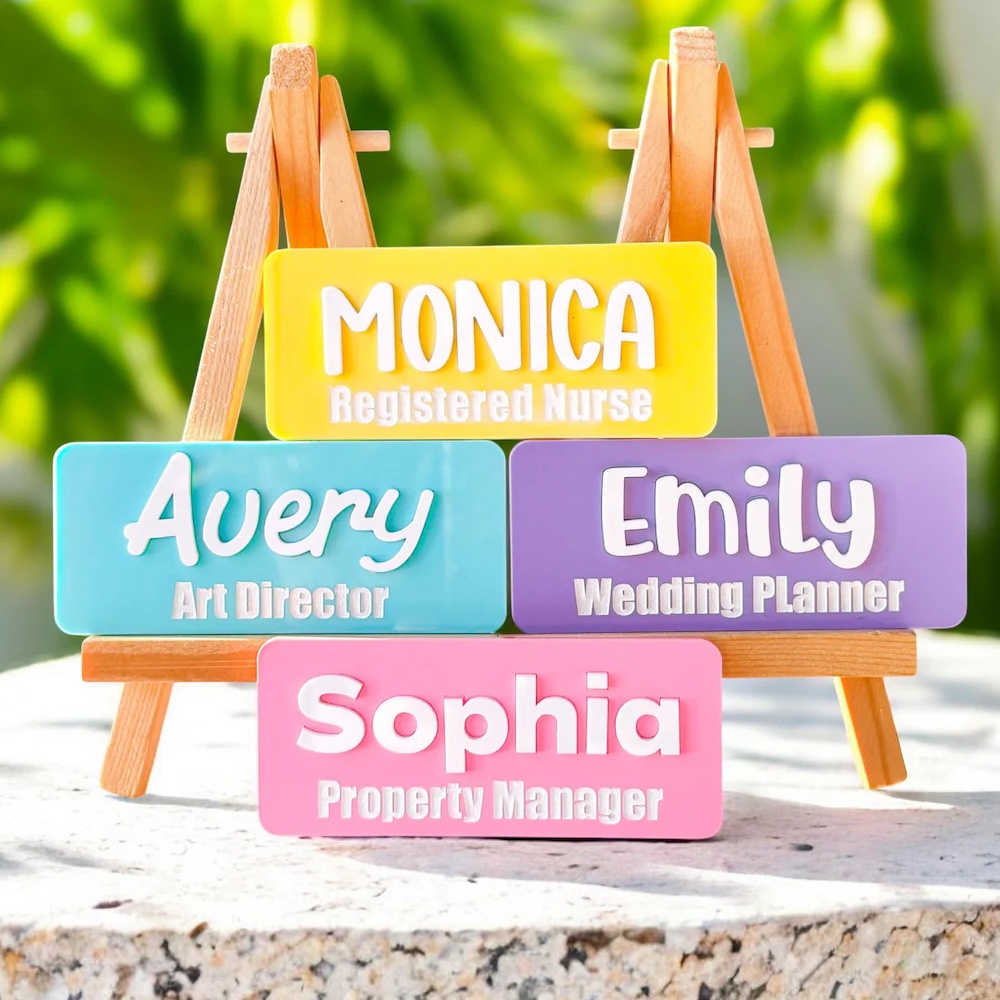Broche con Nombre Personalizad - Embroidery Names reseña y precio