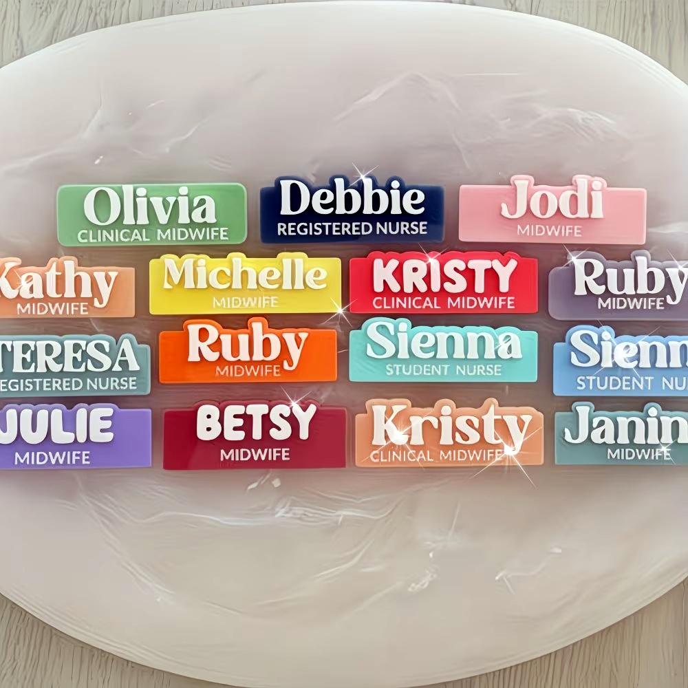 Broche con Nombre Personalizad - Embroidery Names reseña y precio