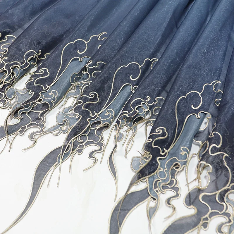 Tela con Bordado Estilo Chino, - Embroidery Skirt reseña y precio