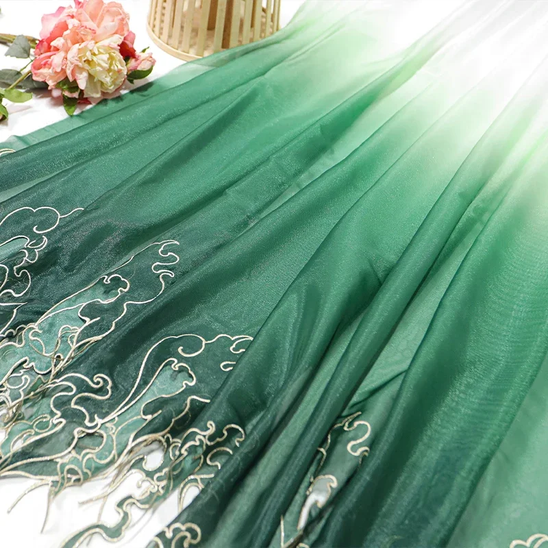 Tela con Bordado Estilo Chino, - Embroidery Skirt reseña y precio