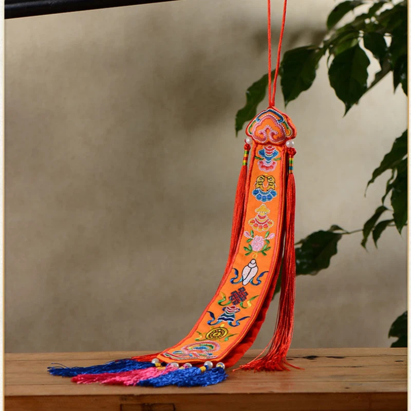 Banderas Tibetanas de Cinta, H - Embroidery Red reseña y precio