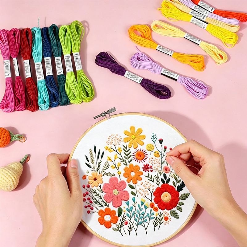 Hilo de Bordar, 12/24/36/50/10 - Embroidery Meaning reseña y precio
