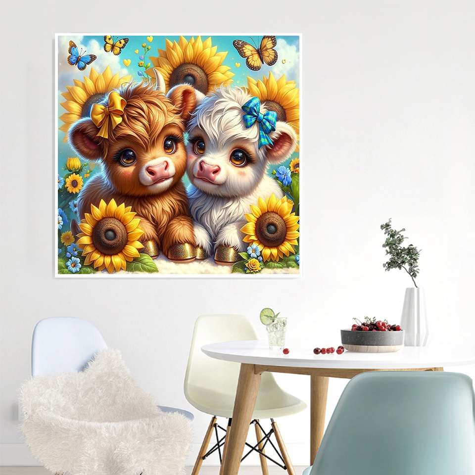 AZQSD-pintura de diamantes de  - Embroidery Daisy reseña y precio
