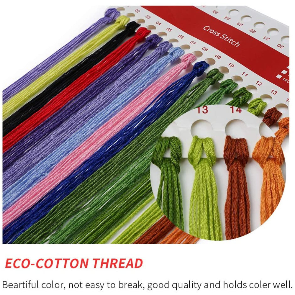 Kits de punto de cruz de paisa - Embroidery Meaning reseña y precio