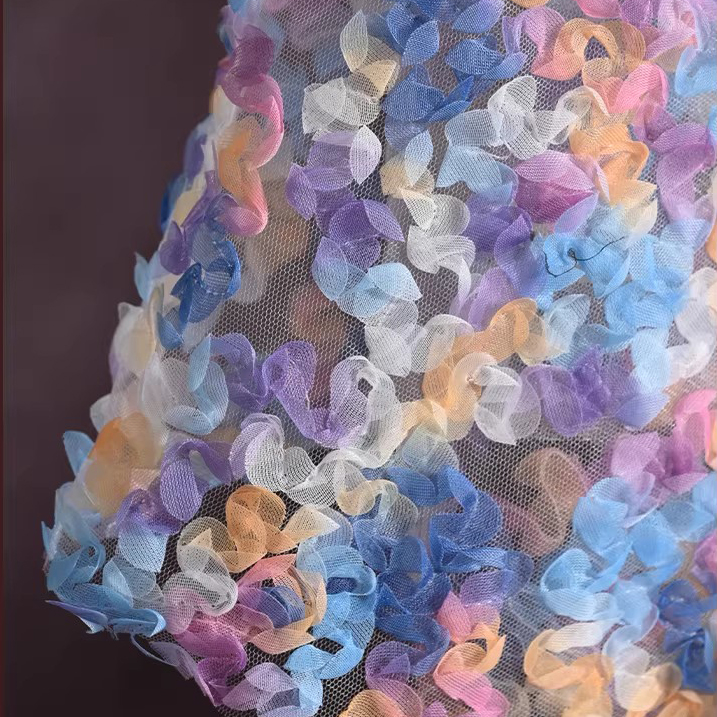 1 yarda de tela de gasa nueva  - Embroidery Gradient reseña y precio