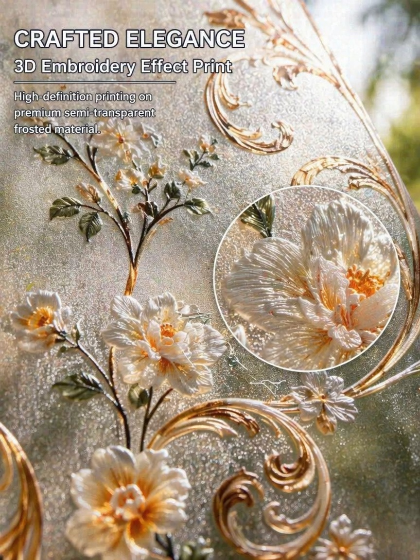 Película Decorativa para Venta - Embroidery Pattern reseña y precio