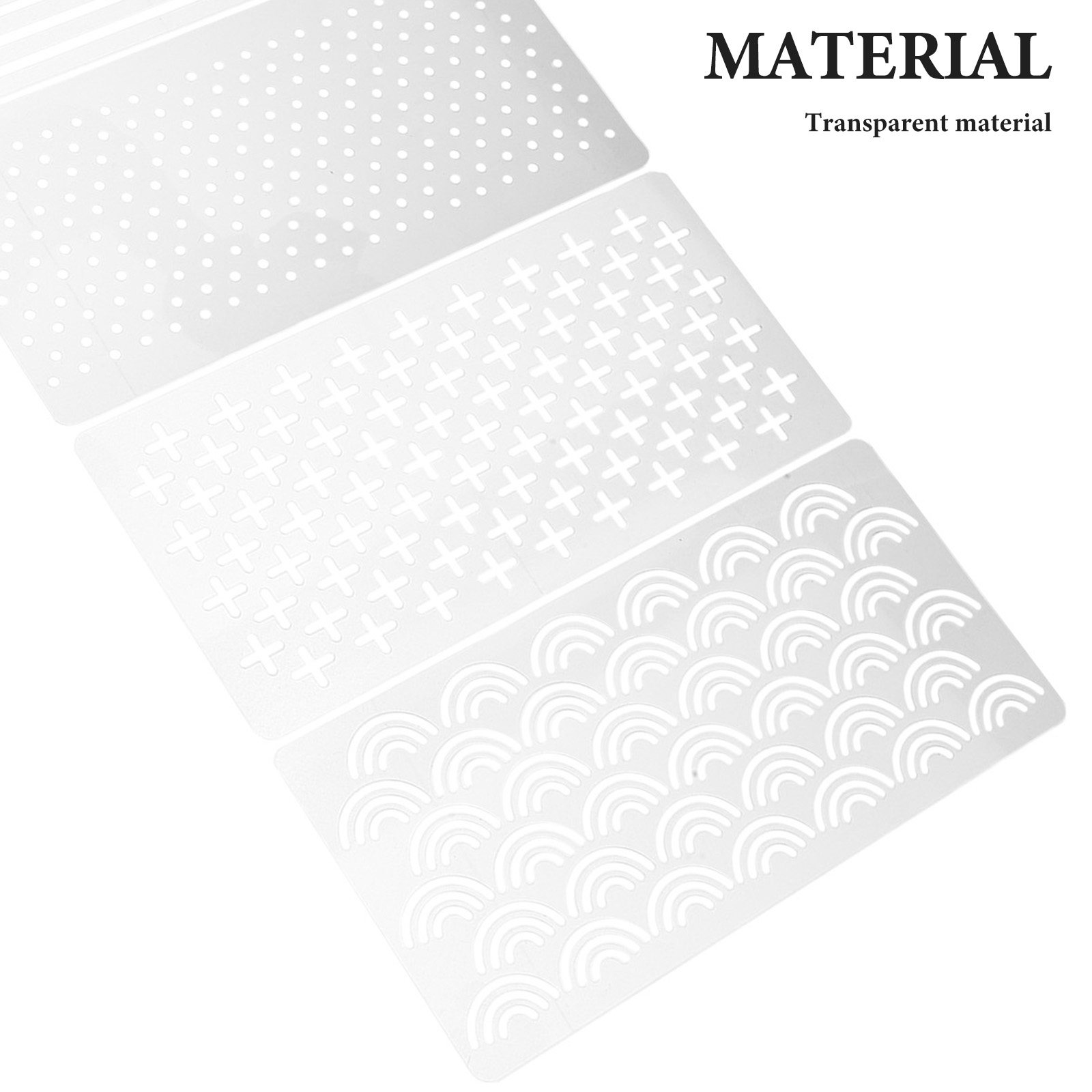 4 plantillas transparentes de  - Embroidery Pattern reseña y precio