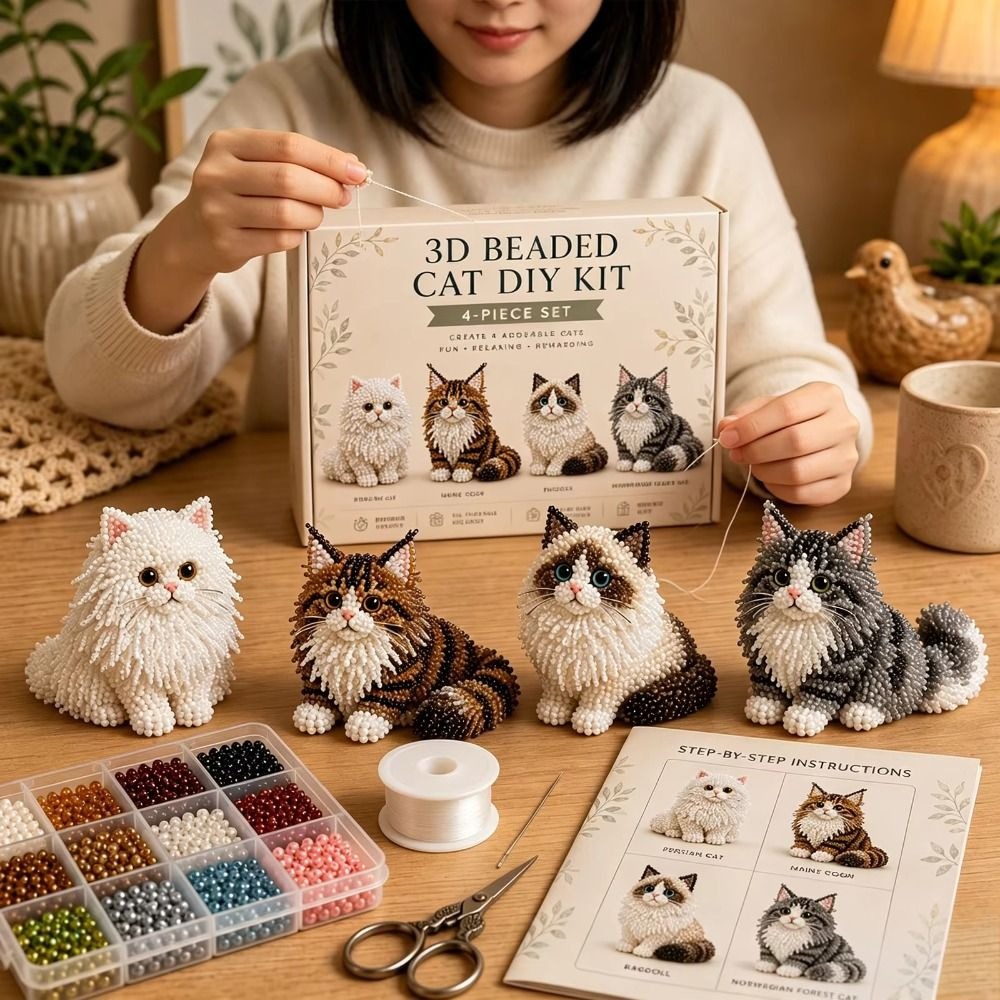 Kit de bordado de cuentas de a - Embroidery Kit Set reseña y precio
