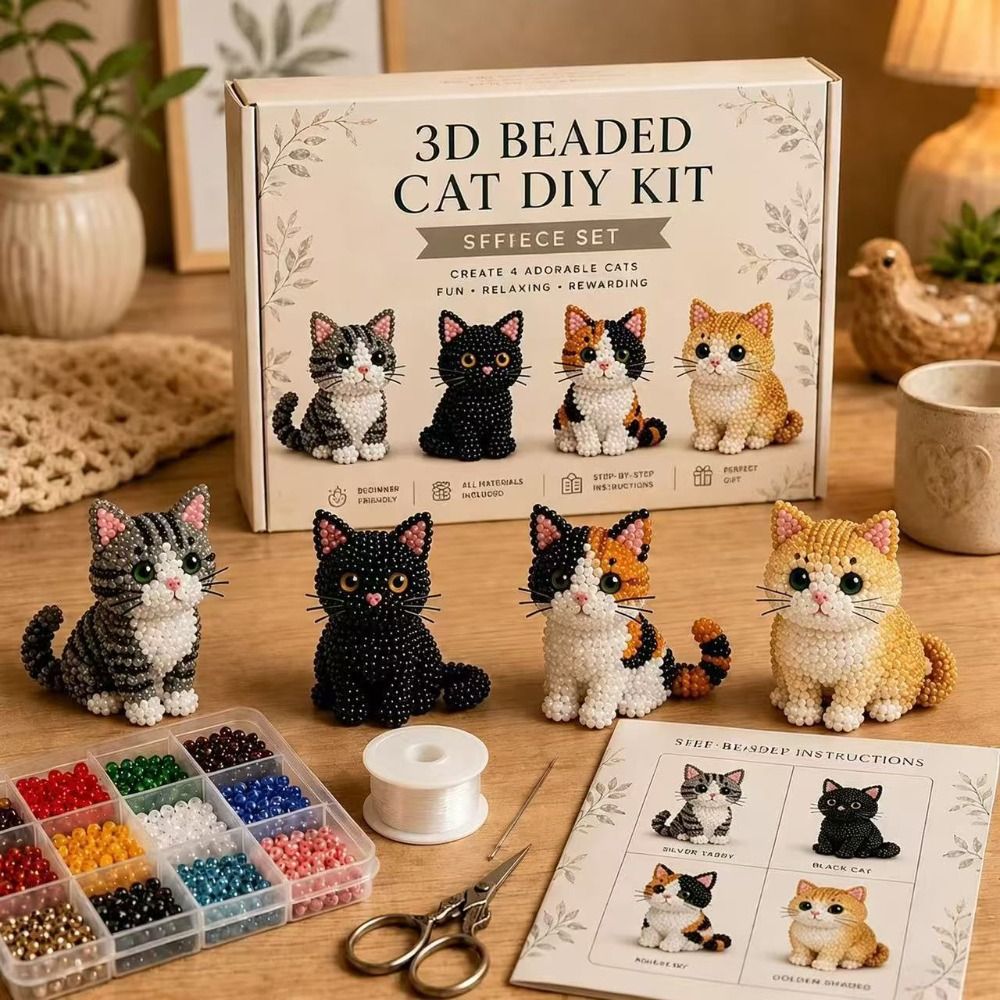 Kit de bordado de cuentas de a - Embroidery Kit Set reseña y precio