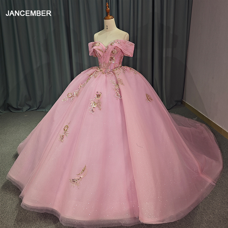 Vestido de baile de Quinceañer - Embroidery Organza reseña y precio