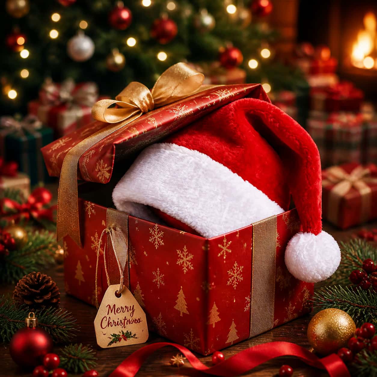 Gorro de Papá Noel Personaliza - Embroidery Red reseña y precio