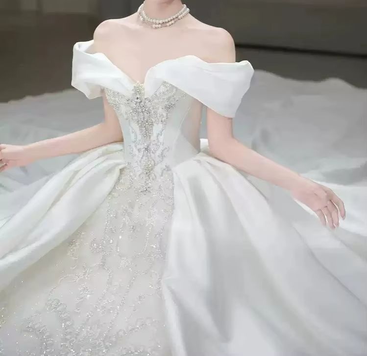 Vestidos de Novia Elegantes co - Embroidery Skirt reseña y precio