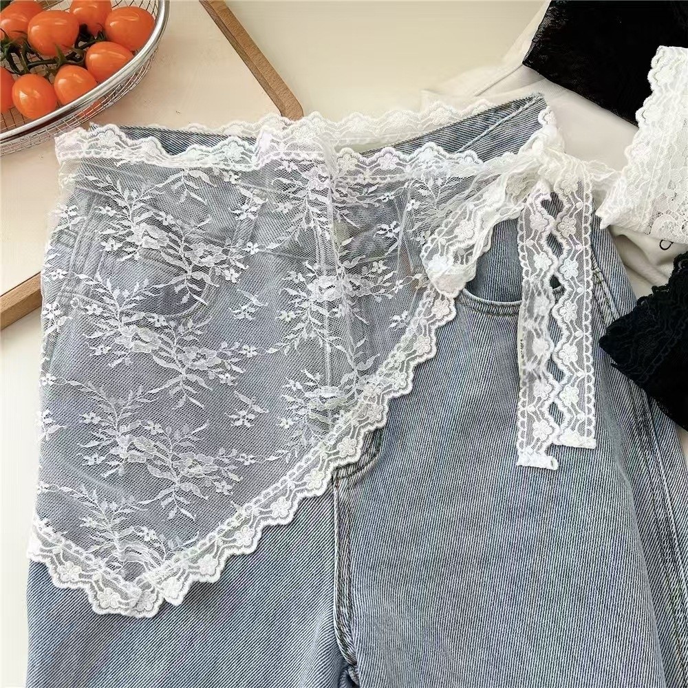 Delantal triangular Harajuku Y - Embroidery Skirt reseña y precio