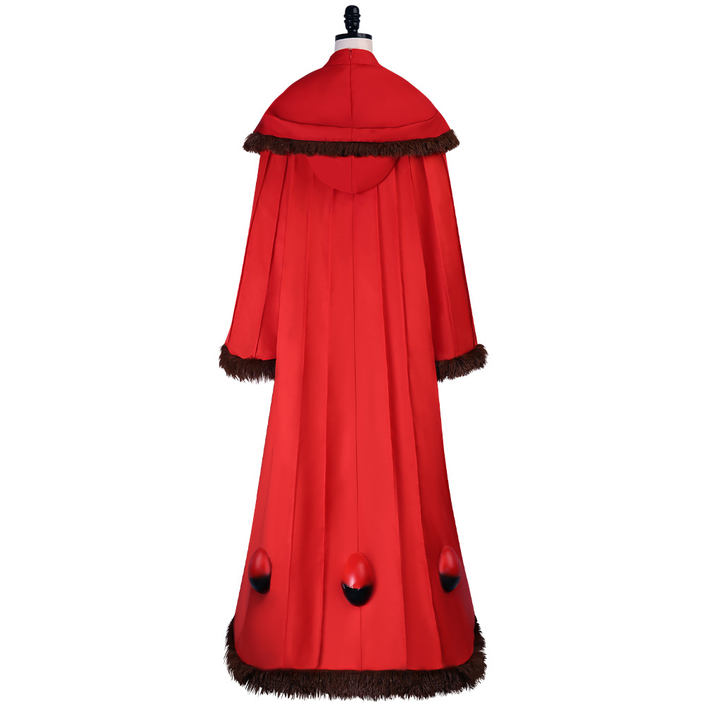 Vestido largo retro rojo borda - Embroidery Red reseña y precio
